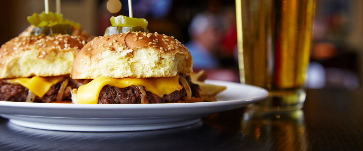 Beer and Burger Promotion