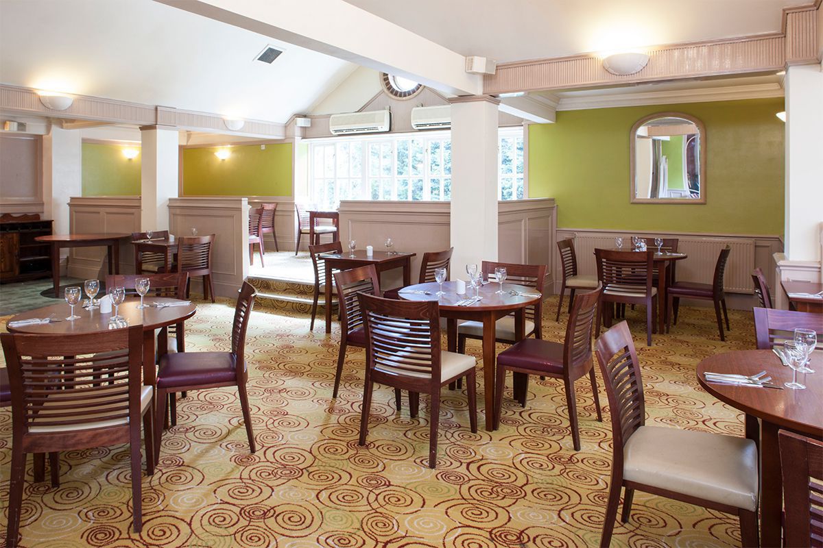 Holiday Inn Ipswich Orwell Priory restaurant.