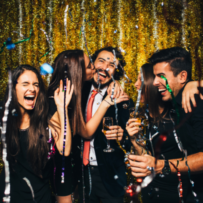 New Year's Eve Gala Party Night